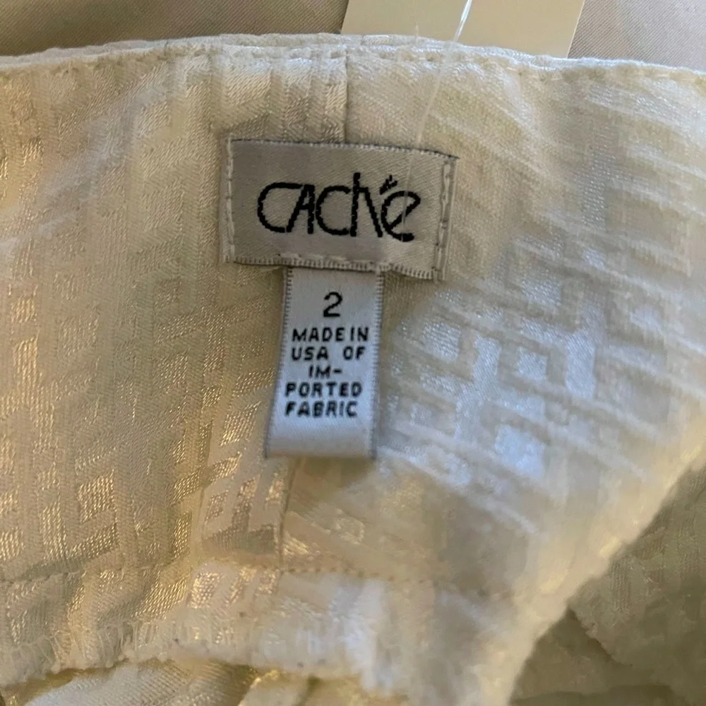 Cache white patterned pants - Picture 2 of 2